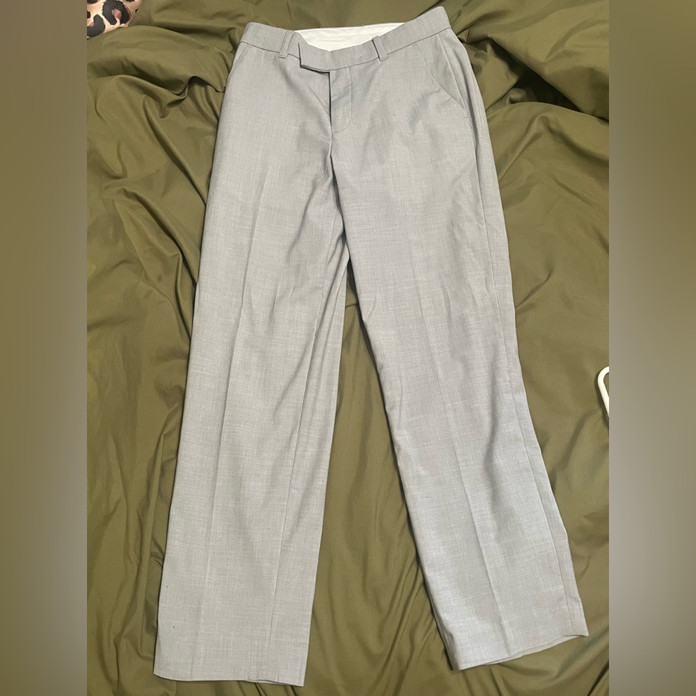Calvin Klein Light Gray Trousers